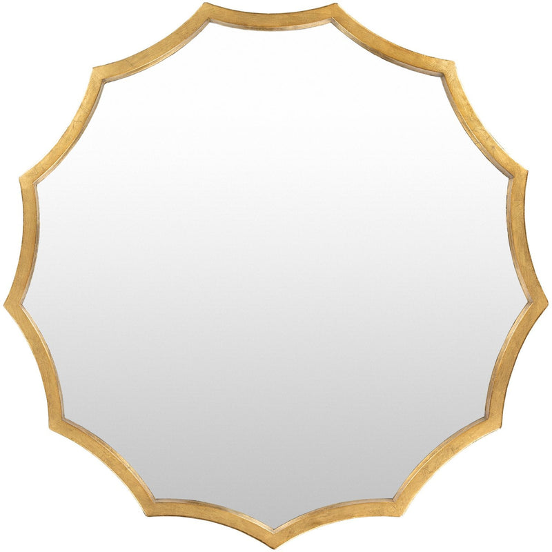 media image for Gia GIA-001 Round Mirror in Gold by Surya 266
