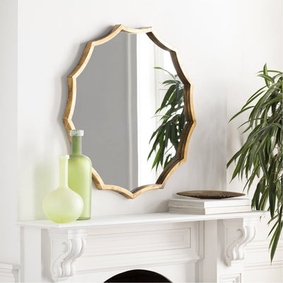 product image for Gia GIA-001 Round Mirror in Gold by Surya 10