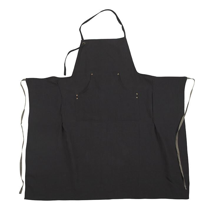 media image for grand apron in faded black design by sir madam 1 226