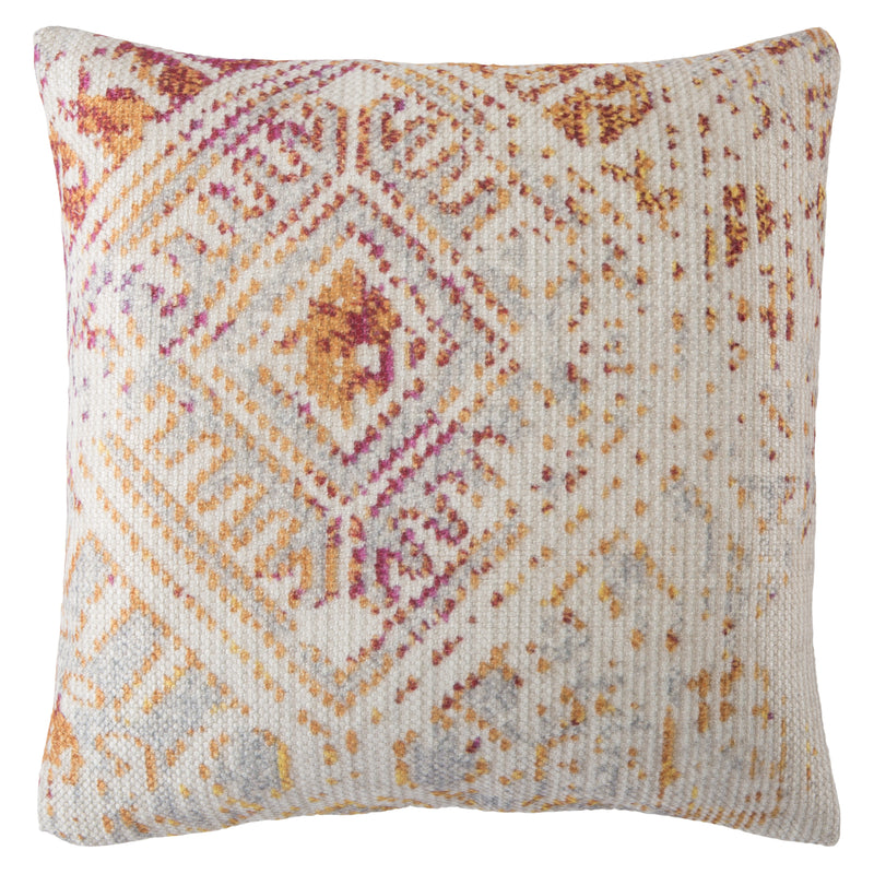 media image for siva indoor outdoor tribal pink gold pillow by nikki chu 1 226