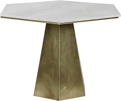 product image for demetria table in metal quartz design by noir 2 89