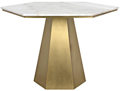 product image for demetria table in metal quartz design by noir 1 82