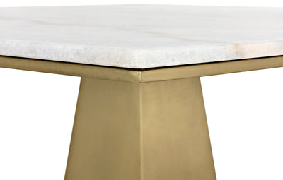 product image for demetria table in metal quartz design by noir 4 90