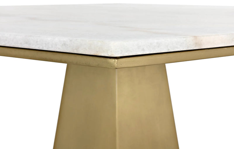 media image for demetria table in metal quartz design by noir 4 25