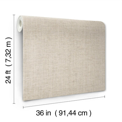 product image for Edo Paperweave Wallpaper in Fog 7