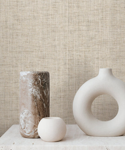 product image for Edo Paperweave Wallpaper in Fog 74