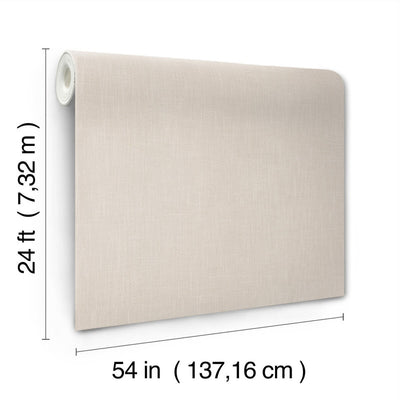 product image for Classic Linen Wallpaper in Linen 6