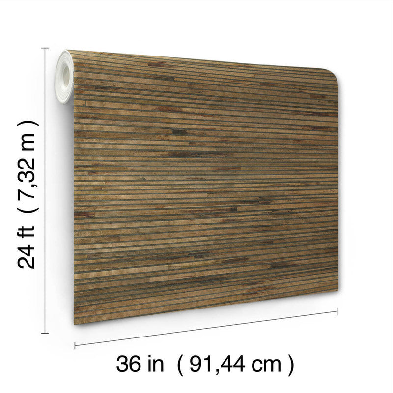 media image for Hyacinth Leaf Wallpaper in Natural 213
