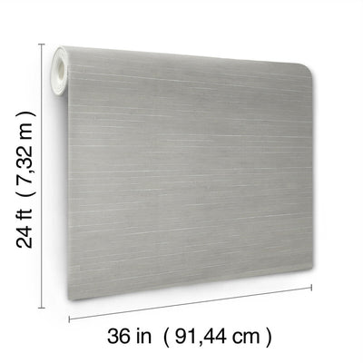 product image for Handcrafted Shimmering Paper Wallpaper in Grey 74