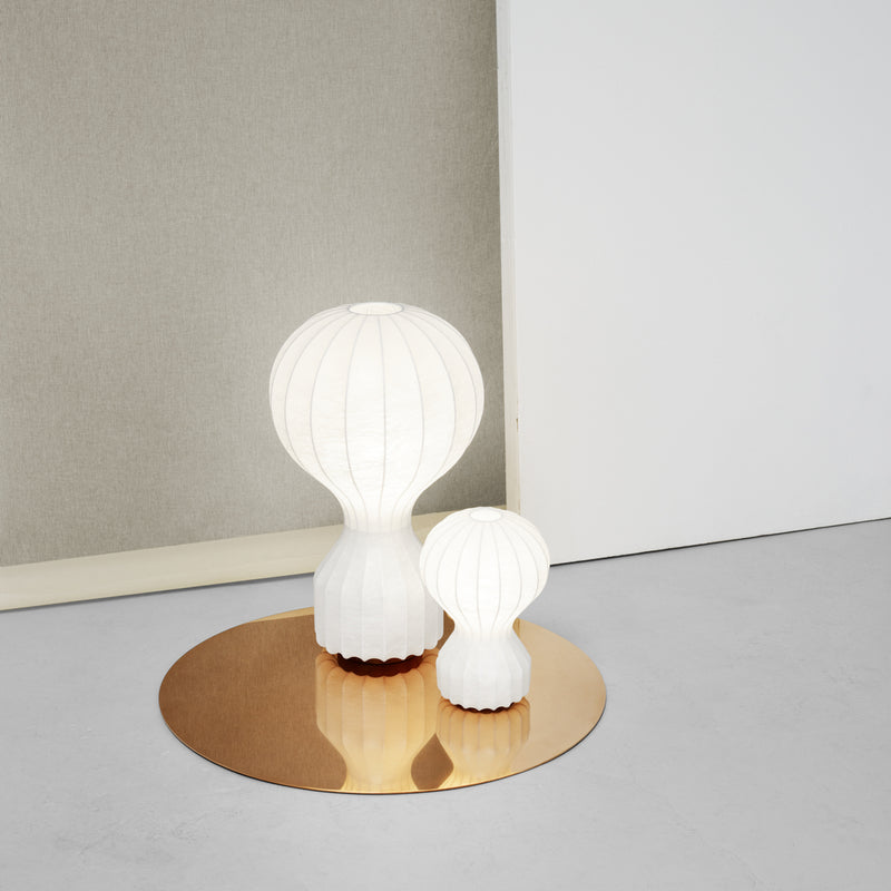 media image for Gatto Piccolo Cocoon resin White Table Lighting 278