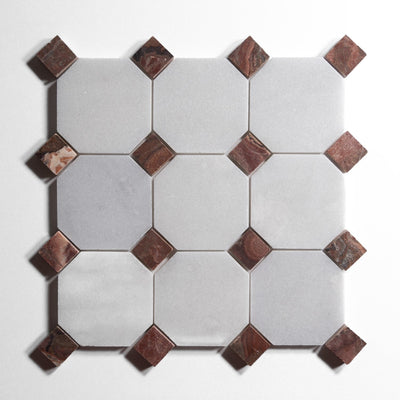 product image for Glacier White Accent Sage Gray Tile Sample 79
