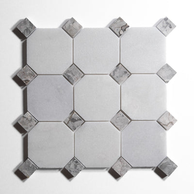 product image for Glacier White Accent Durango Tile Sample 56