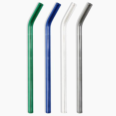media image for Glass Straws in Cool Set 25