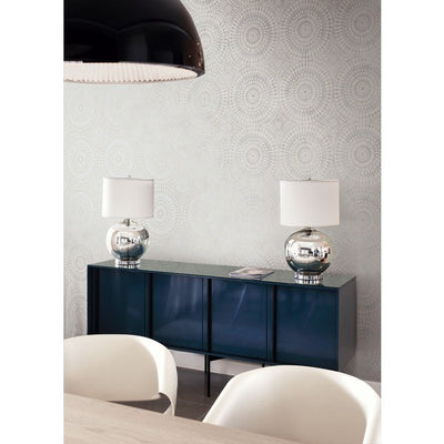 product image for Glisten Circles Wallpaper by Seabrook Wallcoverings 9
