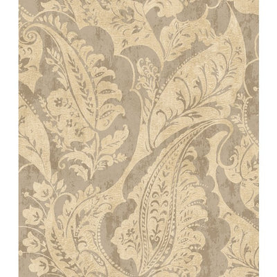 product image for Glisten Wallpaper in Grey and Beige by Seabrook Wallcoverings 40