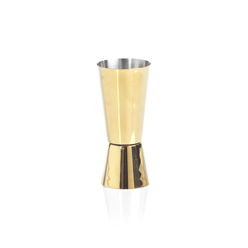 media image for Gold Stainless Steel Cocktail Jigger 274