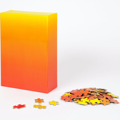 product image of Gradient Puzzle in Red & Yellow design by Areaware 574