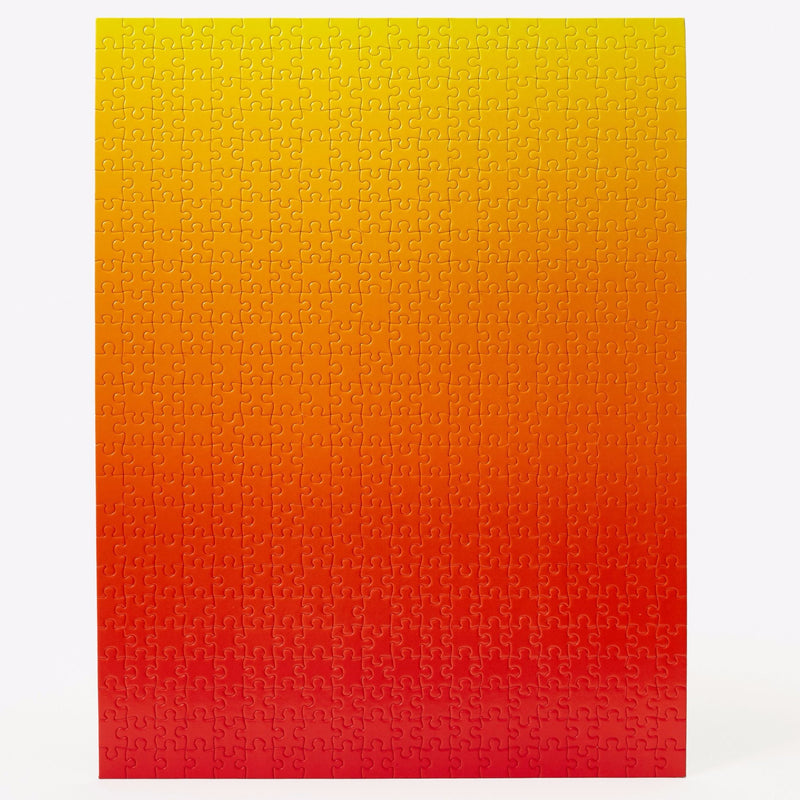 media image for Gradient Puzzle in Red & Yellow design by Areaware 282