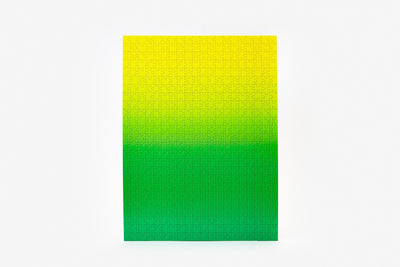 product image for Gradient Puzzle in Yellow & Green design by Areaware 67