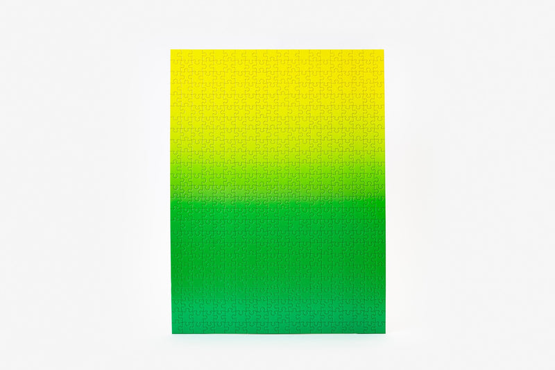 media image for Gradient Puzzle in Yellow & Green design by Areaware 233