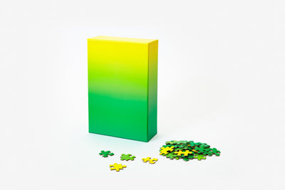 product image of Gradient Puzzle in Yellow & Green design by Areaware 565