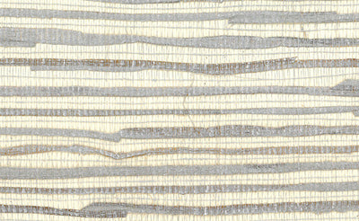 product image of Grasscloth Wallpaper in Metallic and Ivory design by Seabrook Wallcoverings 513