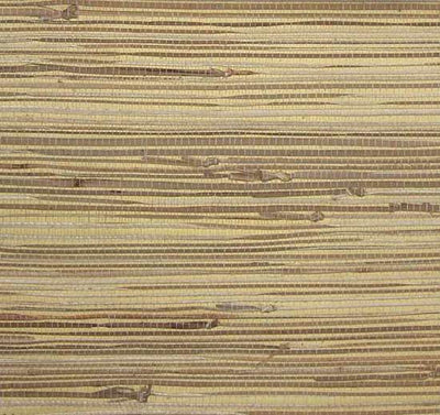 product image of Grasscloth Wallpaper in Tan and Buttercream from the Winds of the Asian Pacific Collection by Burke Decor 555
