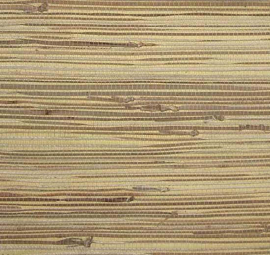media image for Grasscloth Wallpaper in Tan and Buttercream from the Winds of the Asian Pacific Collection by Burke Decor 246