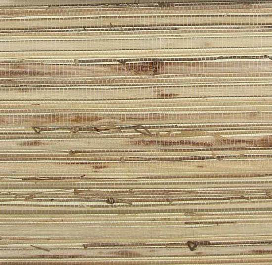 media image for Grasscloth Wallpaper in Tan and Ivory from the Winds of the Asian Pacific Collection by Burke Decor 246
