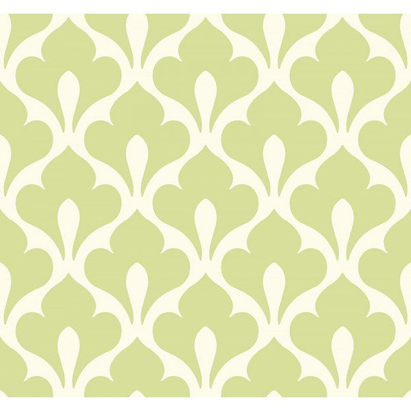 media image for Grenada Wallpaper in Green from the Tortuga Collection by Seabrook Wallcoverings 263
