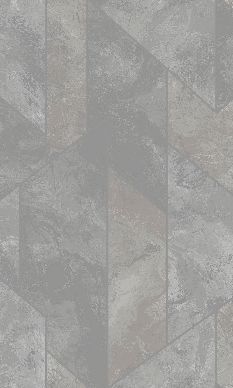 media image for Grey Marble Geometric Stripes Wallpaper by Walls Republic 294