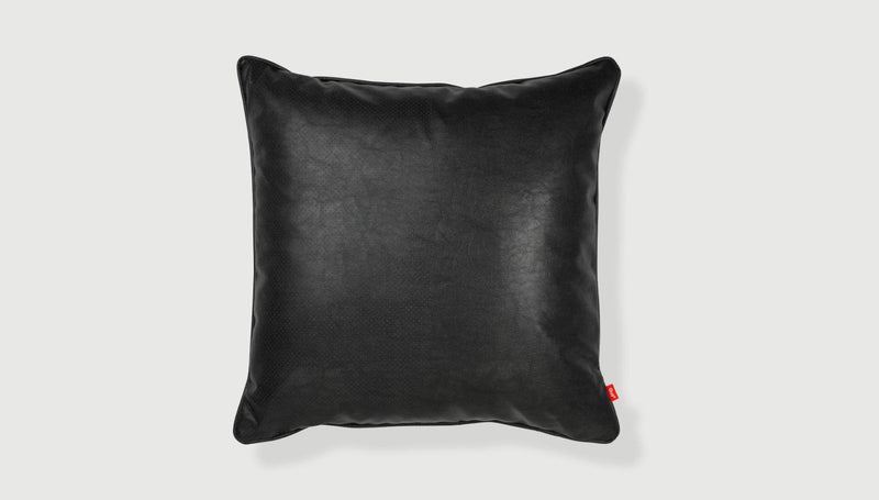 media image for duo parliament stone vegan appleskin leather licorice pillow by gus modern ecpidu10 parlic 2 267