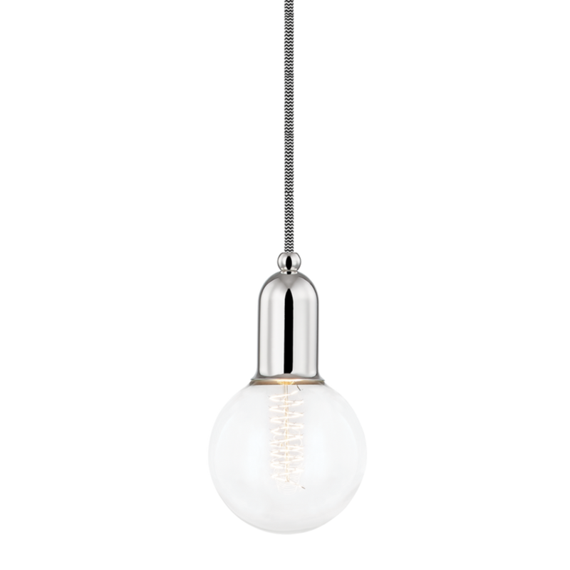 media image for bryce 1 light pendant by mitzi h419701 agb 3 277