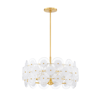 product image of Zoella 5 Light Chandelier By Mitzi H810705 Agb 1 552