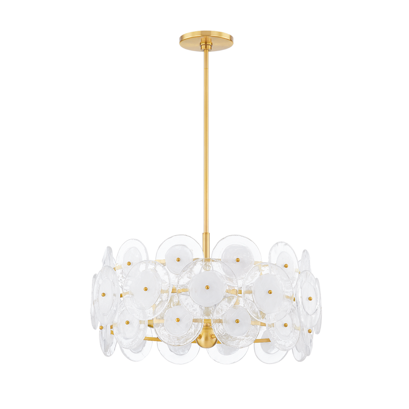 media image for Zoella 5 Light Chandelier By Mitzi H810705 Agb 1 254