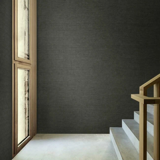 media image for Allegro Wallpaper in Gunmetal from the QuietWall Acoustical Collection by York Wallcoverings 278