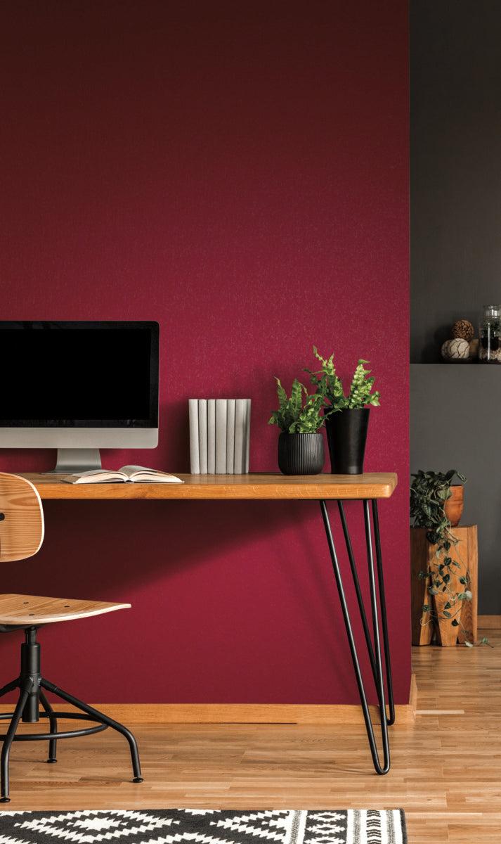 media image for Millstone Wallpaper in Red from the QuietWall Acoustical Collection by York Wallcoverings 289