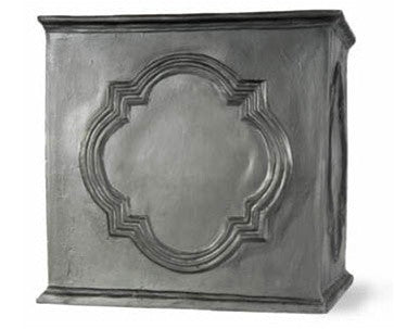 media image for Hampton Planter in Faux Lead Finish design by Capital Garden Products 245