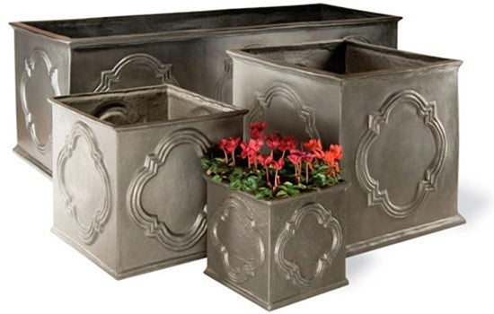 media image for Hampton Tank in Faux Lead Finish design by Capital Garden Products 252