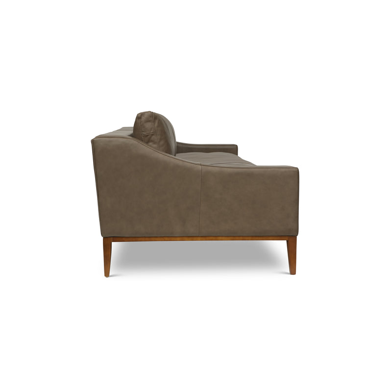 media image for Haut Leather Sofa in Gravel 268