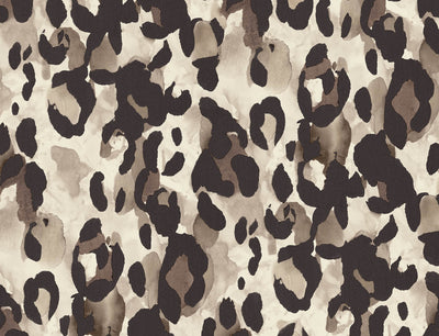 product image of Leopard Print Peel & Stick Wallpaper in Kirsea Taupe 55