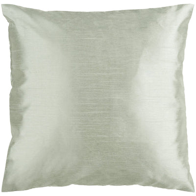 product image for Solid Luxe HH-031 Woven Pillow in Sea Foam by Surya 98