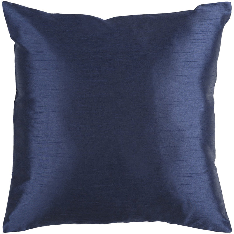 media image for Solid Luxe HH-032 Woven Pillow in Navy by Surya 236