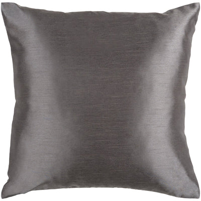 product image for Solid Luxe HH-034 Woven Pillow in Charcoal by Surya 87