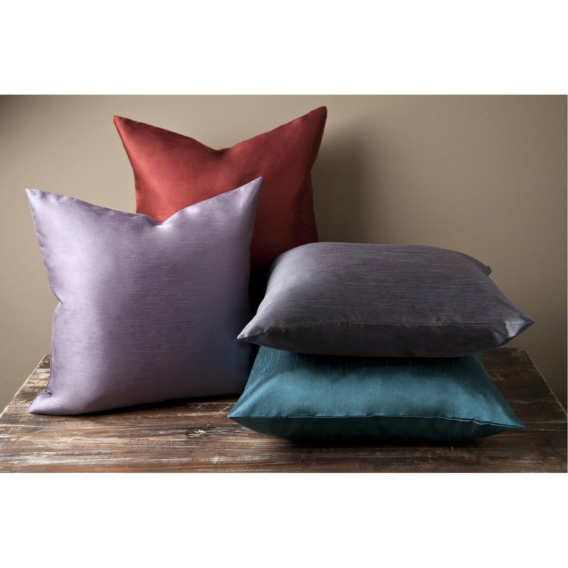 media image for Solid Luxe HH-034 Woven Pillow in Charcoal by Surya 27
