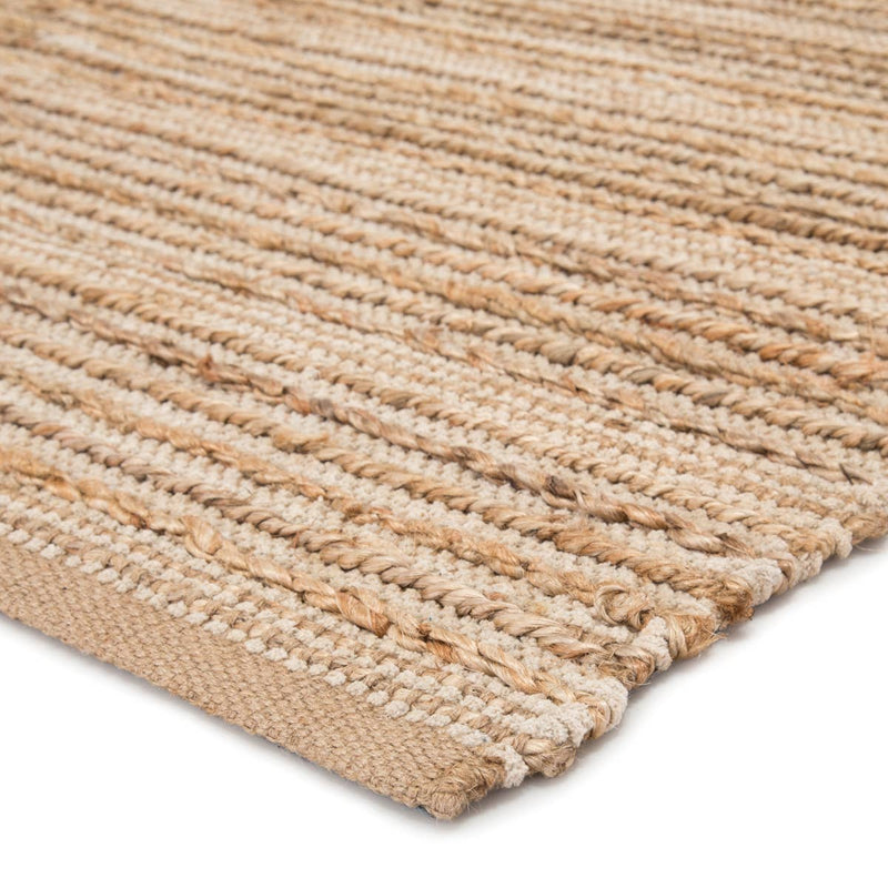 media image for Clifton Natural Solid Tan & White Area Rug 229