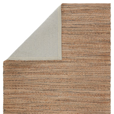 product image for Canterbury Natural Solid Tan & Black Area Rug 71