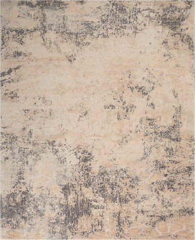 product image of one of a kind handmade beige grey rug 1 524