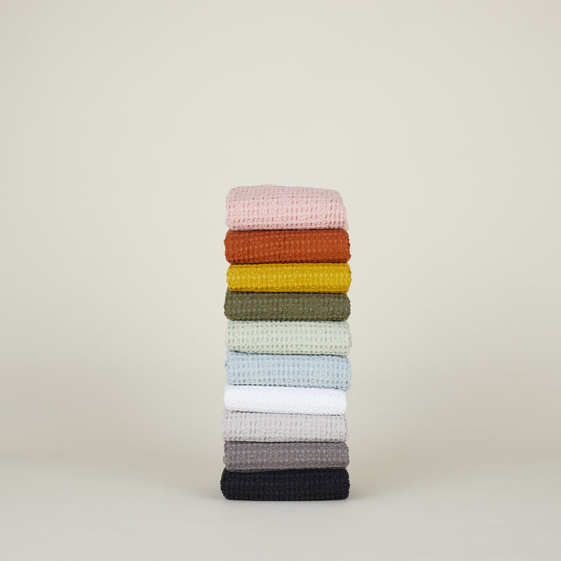 media image for Simple Waffle Towel in Various Colors & Sizes by Hawkins New York 214