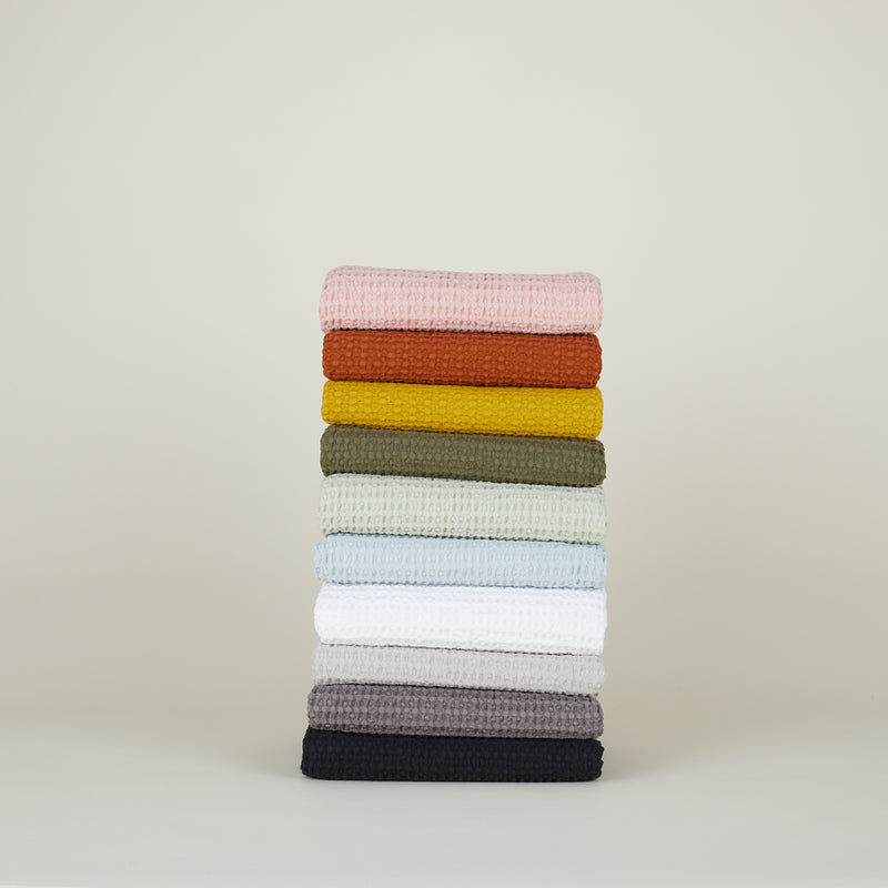 media image for Simple Waffle Towel in Various Colors & Sizes by Hawkins New York 249